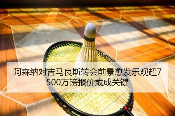 阿森纳对吉马良斯转会前景愈发乐观超7500万镑报价或成关键
